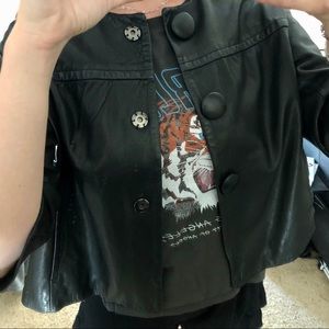 Vince genuine leather jacket